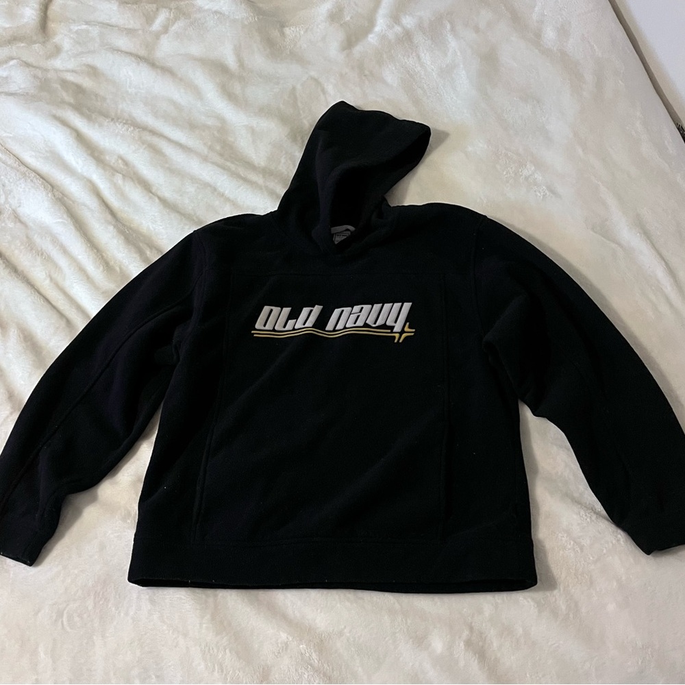 Old Navy Charcoal Fleece Hoodie